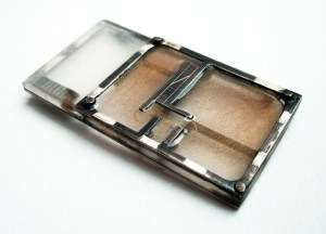 muirhead-Home-sterling silver, plexiglass, resin, metallic pigment, liver of sulfur, 33x57cm, 2012