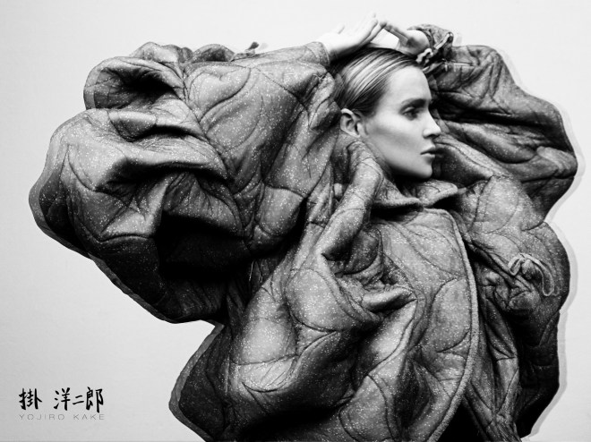 2014AW Rain in Eclipse bubble coat