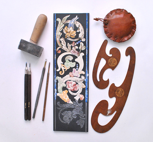 scagliola florence artisan stone inlay